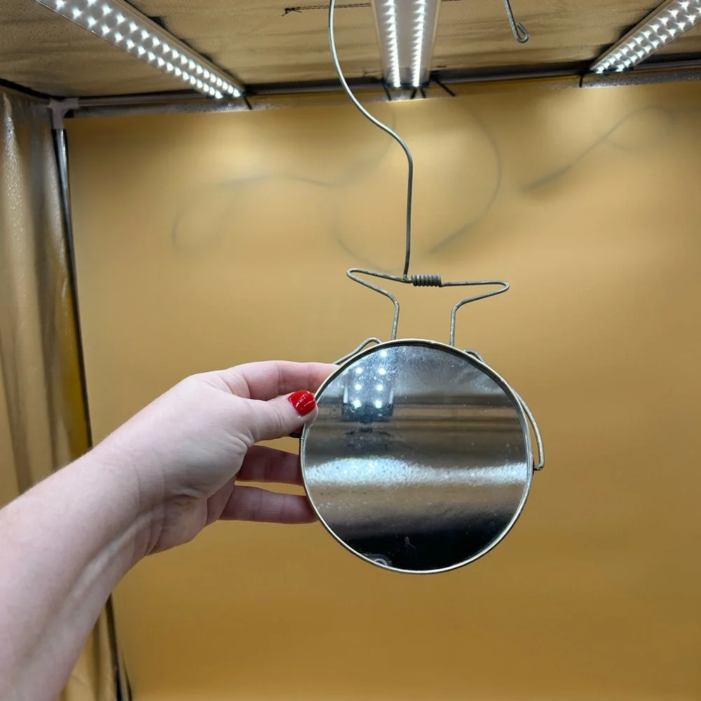 Vintage adjustable mirror magnify bathroom mirror